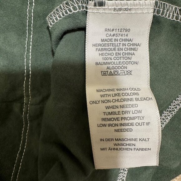 True Religion Mens Size S Buddha Logo Graphic Tee Balsam Green Tie‎ Dye T-Shirt - Picture 8 of 8